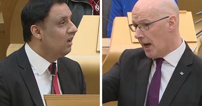 John Swinney accuses Anas Sarwar of 'epitomising Labour dishonesty' in FMQs clash