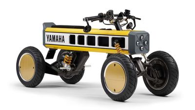 Would You Choo-Choo-Choose This Strange Little Yamaha EV Quad?