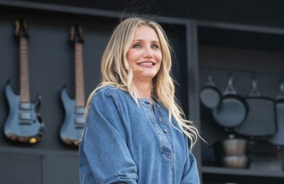 Cameron Diaz has been 'trying to stay alive like every other mother' during Hollywood hiatus