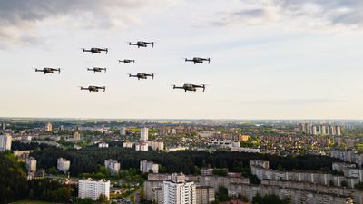 Swedish Army's AI drone swarm tech allows one operator to control up to 100 devices