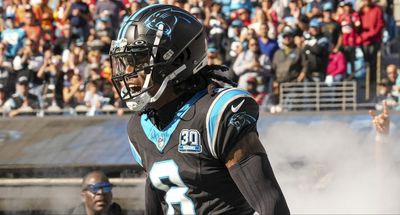 Panthers CB Jaycee Horn is asked if he wants to stay in Carolina