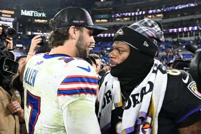 Lamar Jackson, Josh Allen downplay MVP storyline ahead of divisional round matchup