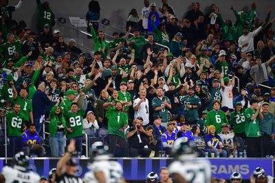 Eagles fans come through with classy gesture for LA wildfire victims ahead of Rams game