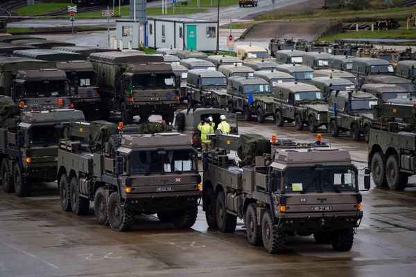 Army loads hundreds of vehicles on to ships ahead of major Nato exercise