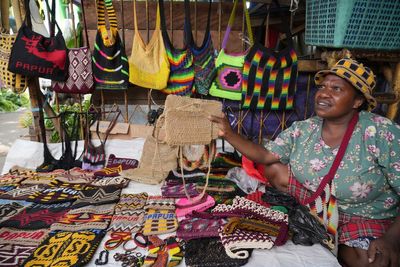 AP PHOTOS: Papua's noken bag, the knotted legacy of resilience and identity