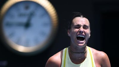 Sabalenka secures fourth round berth after scare