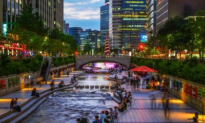 ‘Everyone thought it would cause gridlock’: the highway that Seoul turned into a stream