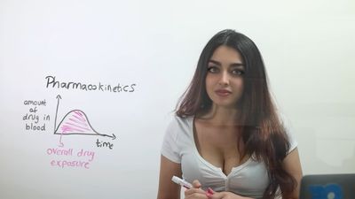 OnlyFans model explains calculus and machine learning on Pornhub because it pays better than YouTube