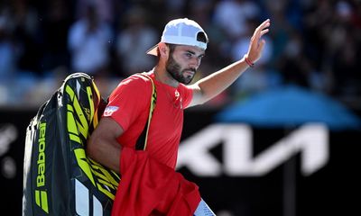 Jacob Fearnley exits Australian Open after being given lesson by Zverev