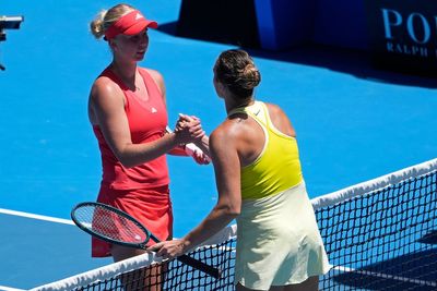 Aryna Sabalenka full of praise for Clara Tauson after beating her in Melbourne