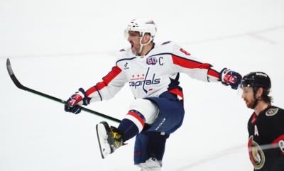 Ovechkin Breaks NHL Record With Goal Against Merilainen