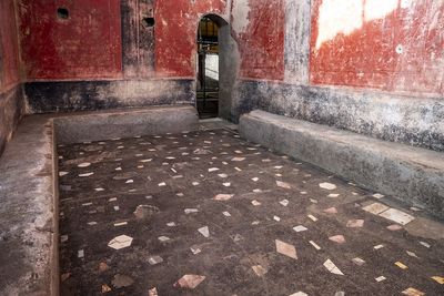 Archaeologists unearth remarkable preserved Pompeii bathhouse in ‘once-in-a-century’ discovery