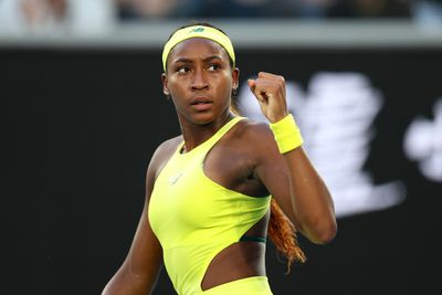 Gauff dominates Fernandez at Austalian Open but Osaka retires injured