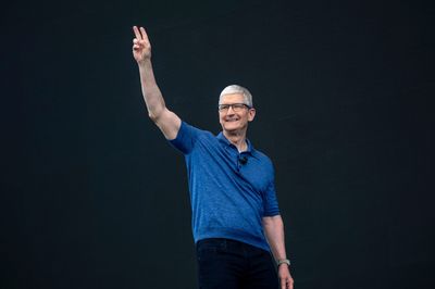 Apple's Tim Cook started out in the world of work with a humble $1.10-an-hour job