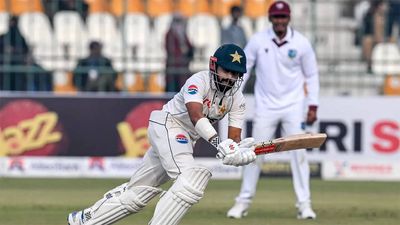 Saud Shakeel and Mohammad Rizwan lead Pakistan recovery in fog-hit first Windies Test