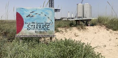 The Starbase rocket testing facility is permanently changing the landscape of southern Texas