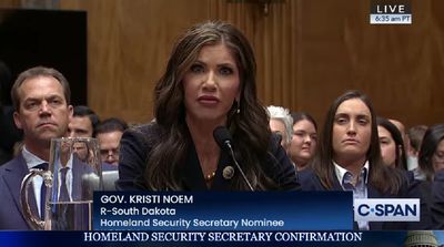 Trump Nominee Kristi Noem Suggests During Hearing That Superbowl Could Be Targeted By Terrorists