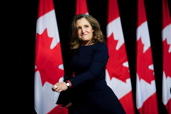 Chrystia Freeland will run to replace Trudeau as Canada’s prime minister