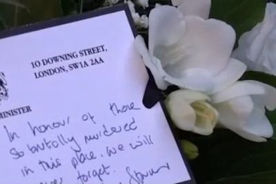 Keir Starmer leaves message at Auschwitz in memory of Holocaust victims