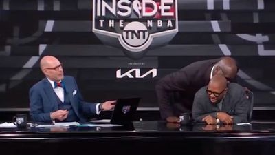 Shaq Had the 'Inside the NBA' Crew Freaking Out With Hilariously Wrong Impersonation