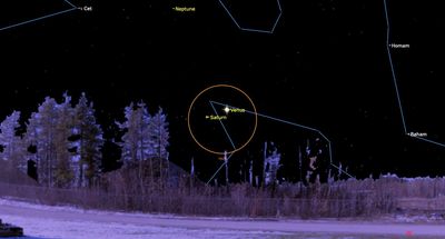 Venus and Saturn take a sunset stroll tonight. Here's how to see it