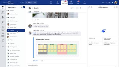 Zoom wants to make your Team Chats even smarter - using AI, of course