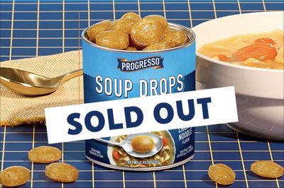 Progresso Soup Drops Sold Out Fast as Company Launches Limited Edition 'Soup You Can Suck On' for Flu Season