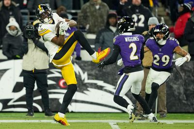 George Pickens wins award despite Steelers Wild-Card loss to Ravens