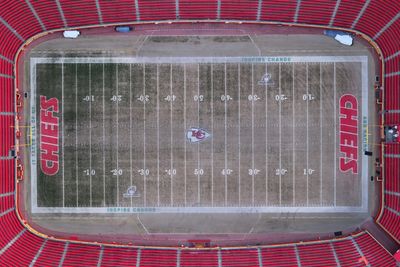 Watch Chiefs grounds crew prep Arrowhead Stadium for playoff matchup vs. Texans