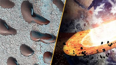 Science news this week: Sunken worlds and 'kidney beans' on Mars