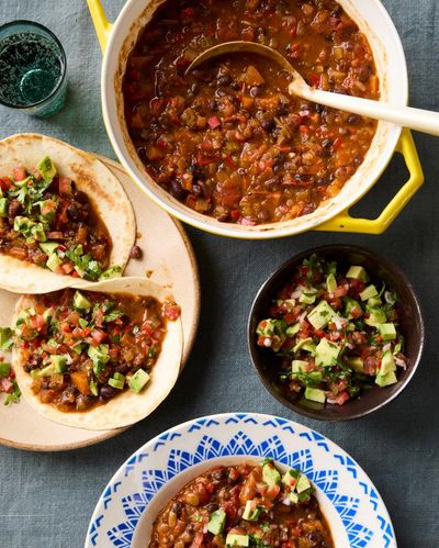 Honey and Co’s recipe for meat-free chilli no carne