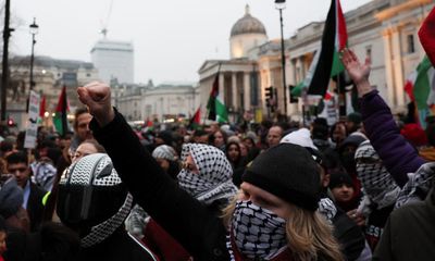 More than 70 arrested at London protest against Israel’s war in Gaza