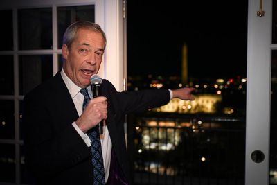 Nigel Farage proclaimed ‘Britain’s future PM’ at champagne fuelled Trump celebration party