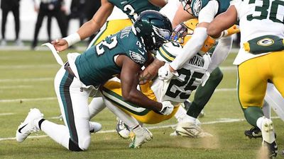 NFL Fines Eagles LB for Fumble-Inducing Hit That Tom Brady, Refs Deemed 'Clean'