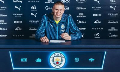 Pep Guardiola urges Haaland to deliver after signing Manchester City deal