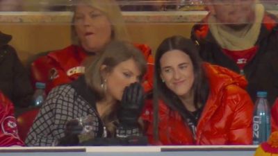 Taylor Swift, Caitlin Clark Stealthily Chatting During Chiefs Game Became a Funny Meme