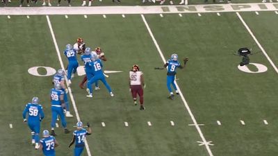 Jameson Williams' Costly Interception on Lions Trick Play Had Fans Scratching Their Heads