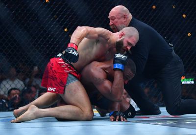 Jiri Prochazka def. Jamahal Hill at UFC 311: Best photos