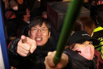 Yoon supporters break into South Korean court after president’s detention extended