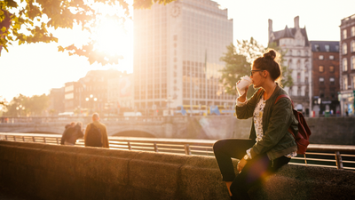 An early walk on a winter's day is the best sleep hack if you're stressed — here's why