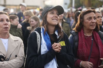 Watch: Crowds gather in Tel Aviv as ceasefire sees hostages released after 470 days