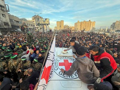 Hamas releases first three Israeli captives as Gaza ceasefire takes hold