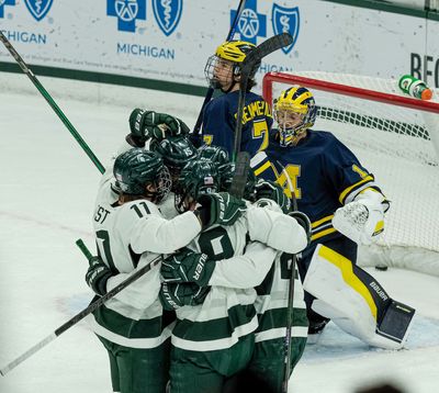 Michigan State hockey beats Michigan on Saturday night