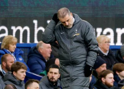 Ange Postecoglou addresses Tottenham position as pressure ramps up after Everton defeat