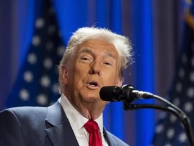 President-Elect Trump Visits Arlington National Cemetery Ahead Of Inauguration