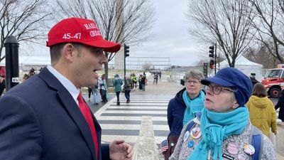 Thousands march in Washington DC to protest Trump’s presidency