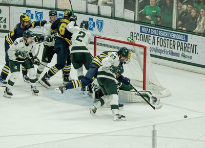 Relive Michigan State hockey’s win over Michigan on Saturday