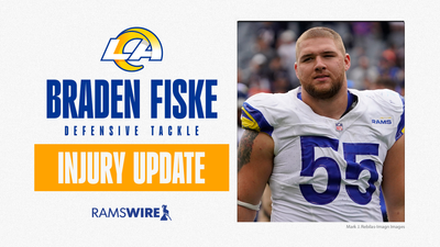 Braden Fiske injury vs. Eagles: Latest news on Rams DT