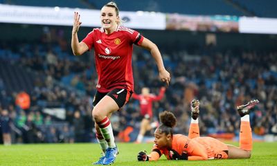 Ella Toone hits WSL hat-trick as United punish City in Manchester derby