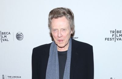 Christopher Walken watches DVDs of Severance